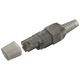 Mufa RJ45, Netrack, UTP Cat. 6, Negru