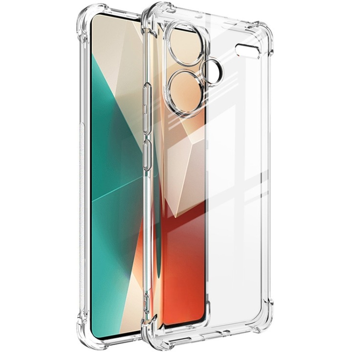 Husa Anti Shock 1.5 mm pentru Xiaomi Redmi Note 13 Pro Plus, transparenta