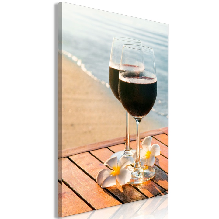 Картина Artgeist, Италианско платно - Love Refreshment, 1 част, Вертикална - 40 x 60 см
