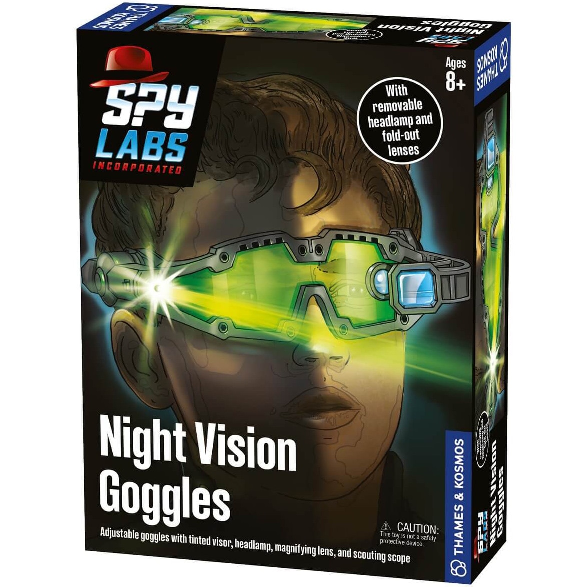 Set educativ Thames & Kosmos, Spy Labs - Ochelari cu vedere nocturna