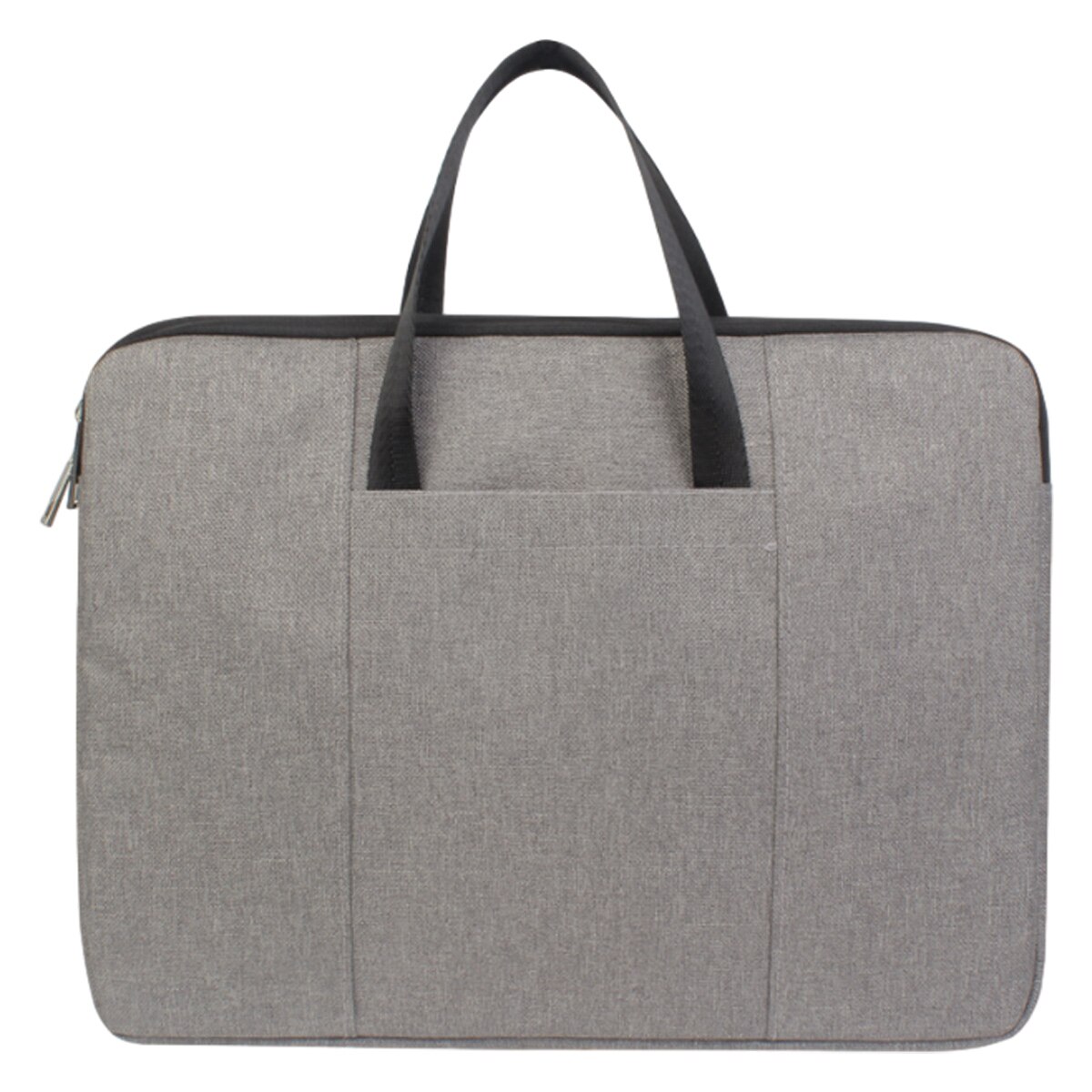 Husa pentru laptop, husa de protectie impermeabila, geanta de transport pentru laptop gri deschis