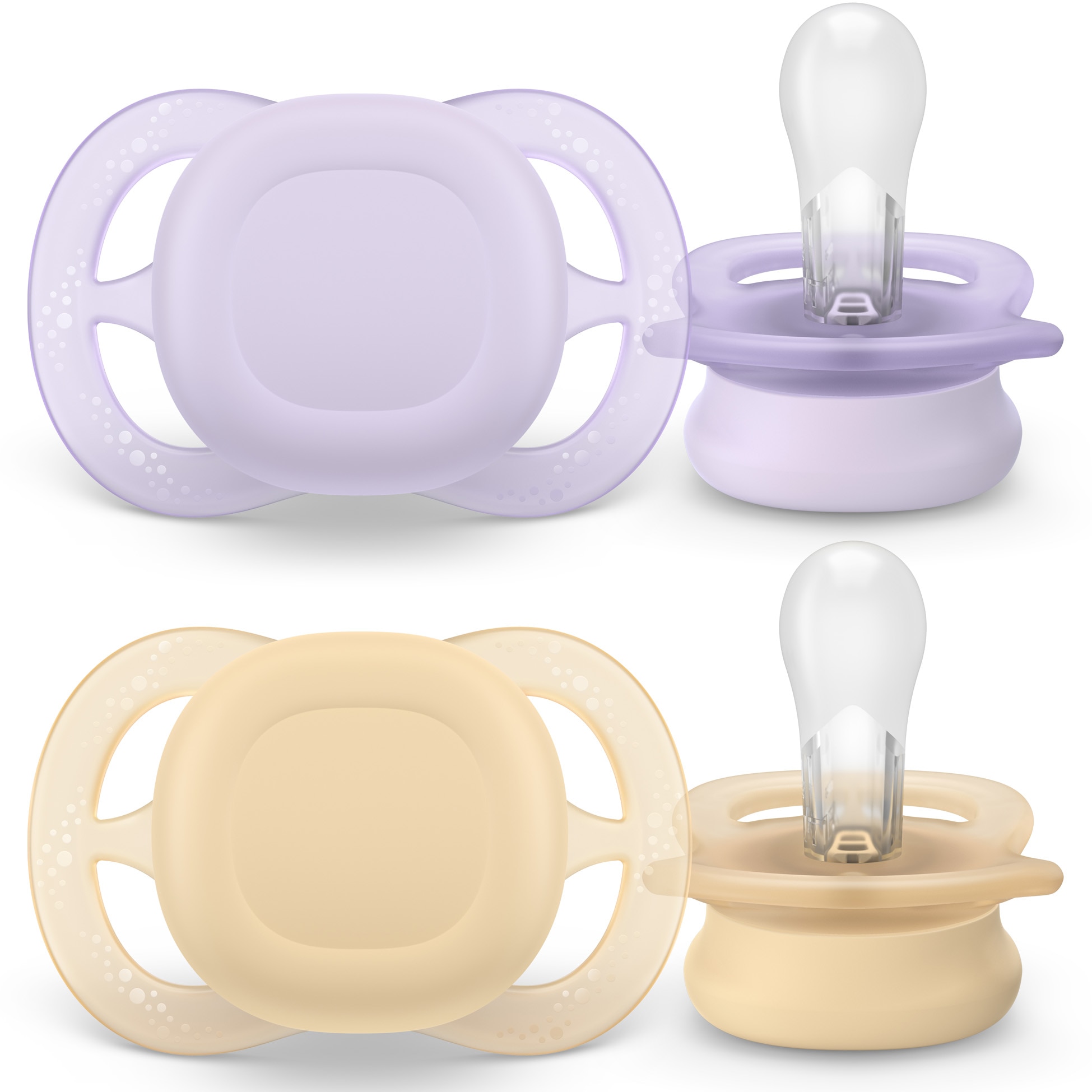 Scf075 Комплект 2 биберона Philips Avent Ultra Start SCF075/01, Ортодонтични ...