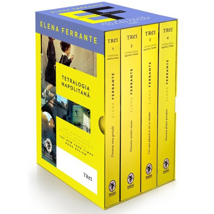 Pachet Tetralogia Napolitana, Elena Ferrante