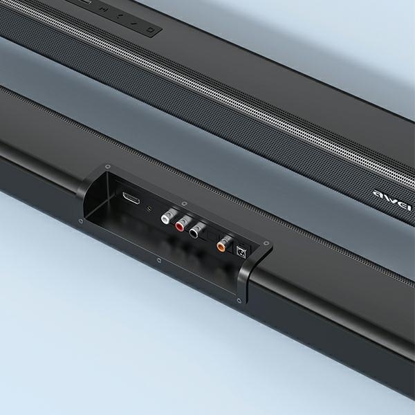 Soundbar Awei Y999, 2x25W, Bluetooth 5.0, negru