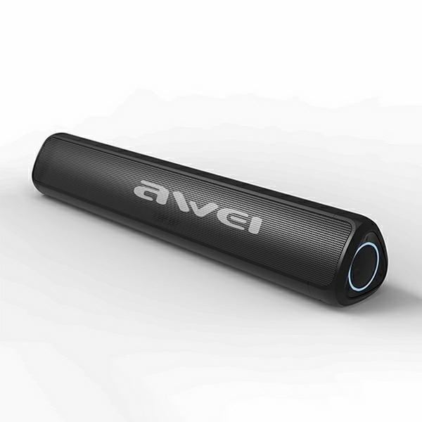 Soundbar Awei Y333, Bluetooth 5.0, TWS, bas puternic, waterproof, 460x78x74,5mm