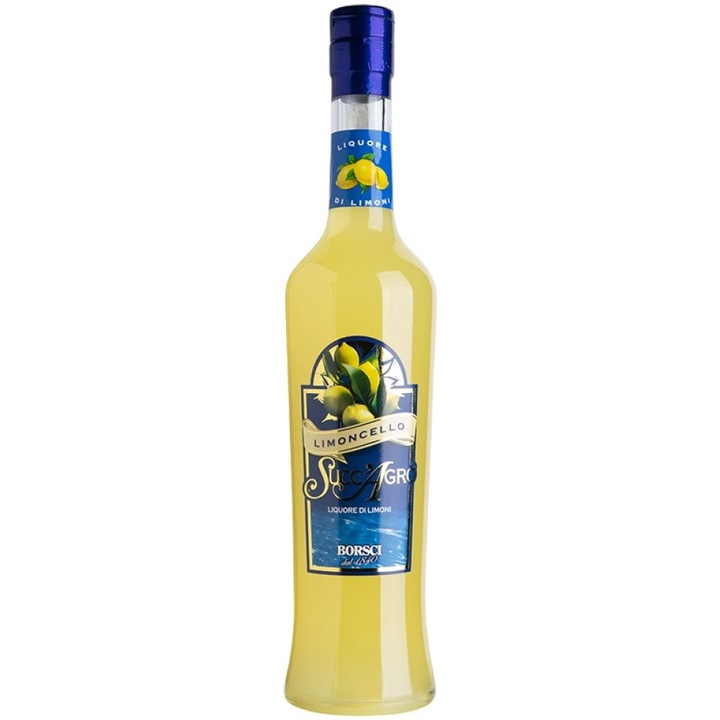 Limoncello Borsci, Limoncello, 28%, 0.5l