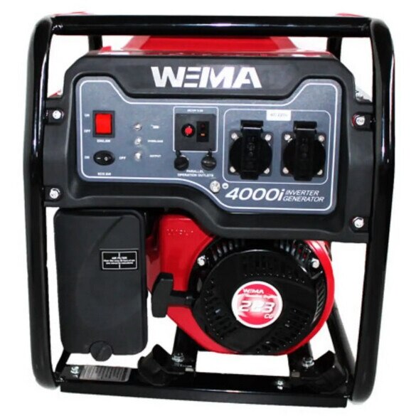 Grup electrogen WM 4000 I Weima putere maxima 4 kVA cu motor in 4 timpi putere 7.5 Cp
