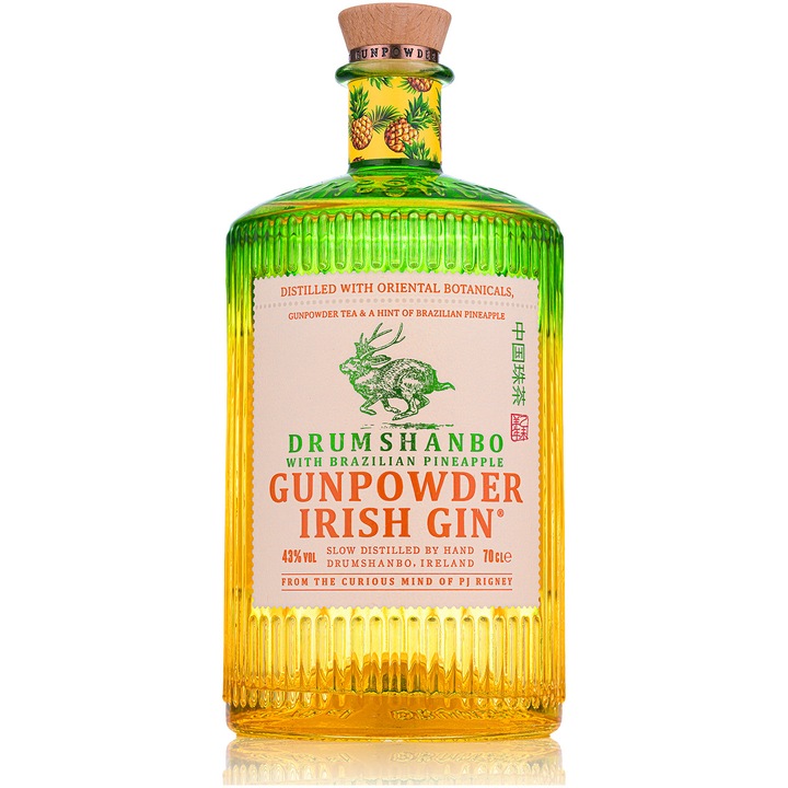 Gin Drumshanbo Gunpowder Brazilian Pinapple 43%, 0.7L