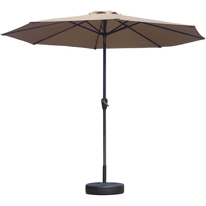 Umbrela Kring Java, dia 270 cm, culoare bej