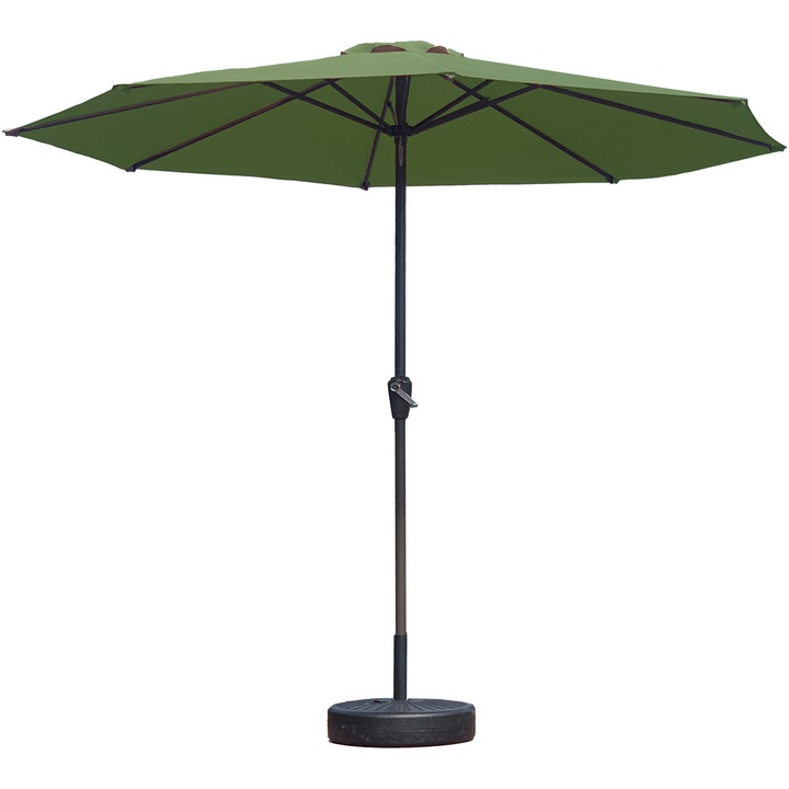 Чадър Kring Java, Диаметър 270 см, Зелен