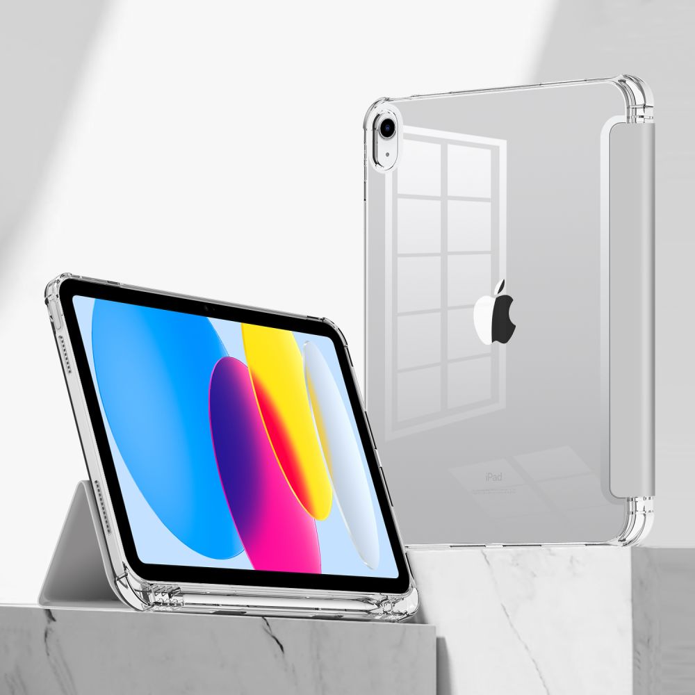 Husa de protectie Tableta Tech-Protect SC Pen Hybrid iPad 10.9" 10 / 2022 / 11" 11 / 2025 Gri