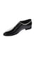 Pantofi barbati de ceremonie din piele naturala Alb Negru Marimea 41