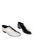 Pantofi barbati de ceremonie din piele naturala Alb Negru Marimea 41