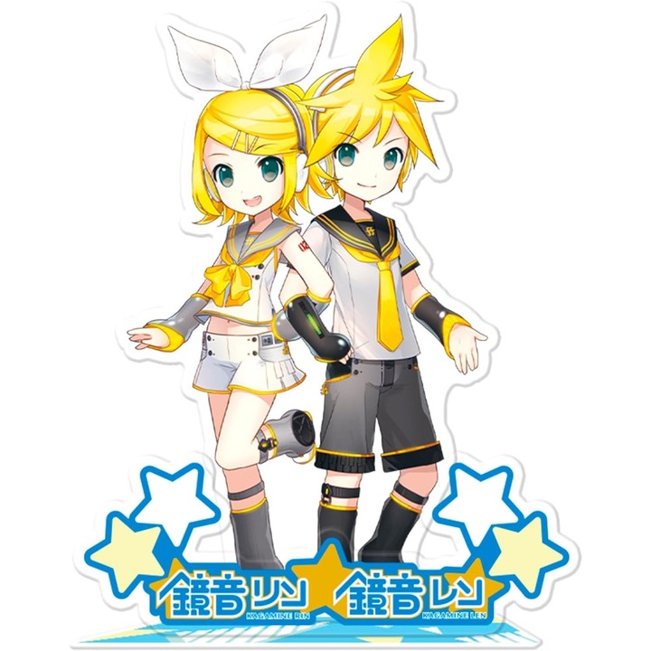 Акрилна Фигурка Hatsune Miku, Kagamine Rin and Len, 10 cm