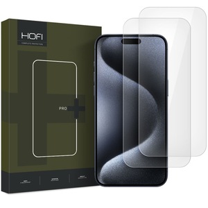 Folie protectie telefon Hofi Glass Pro+, 2 bucati, 9H, transparent, 159x73mm
