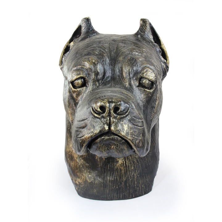 Statue Cane Corso, Art-Dog, decorare unica pentru living, material rezistent la intemperii, 30x45cm