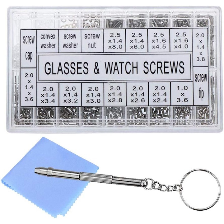 AMRINUGL precíziós csavarhúzók, hordozható kialakítás, csavarkulcs-tartozék, többszínű