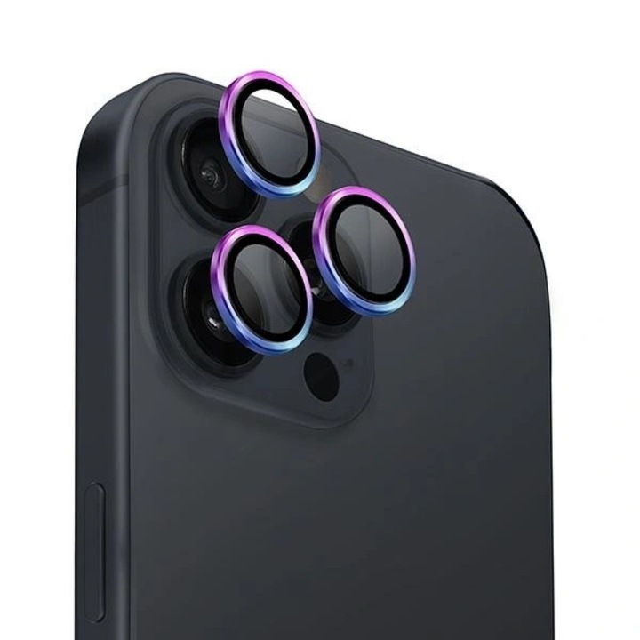 Lencsevédő iPhone 16 Pro 6,3" / 16 Pro Max 6,9" kompatibilis, UNIQ, alumínium