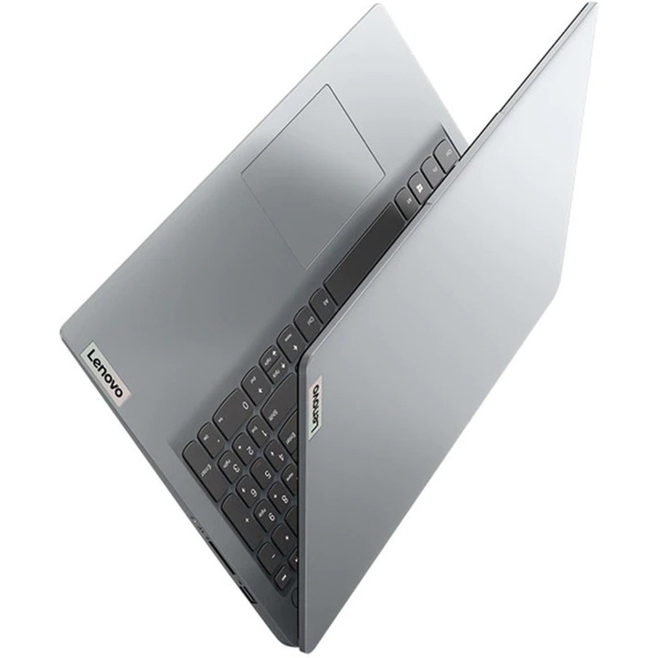 Laptop Lenovo IdeaPad 1 15IGL7,15.6", HD, Intel Celeron N4020, dual core, 4GB DDR4, 512GB SSD, Intel UHD Graphics 600, No OS, Cloud Grey
