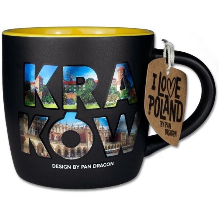 Cana I love Poland - Krakow, Pan Dragon, 114x92mm