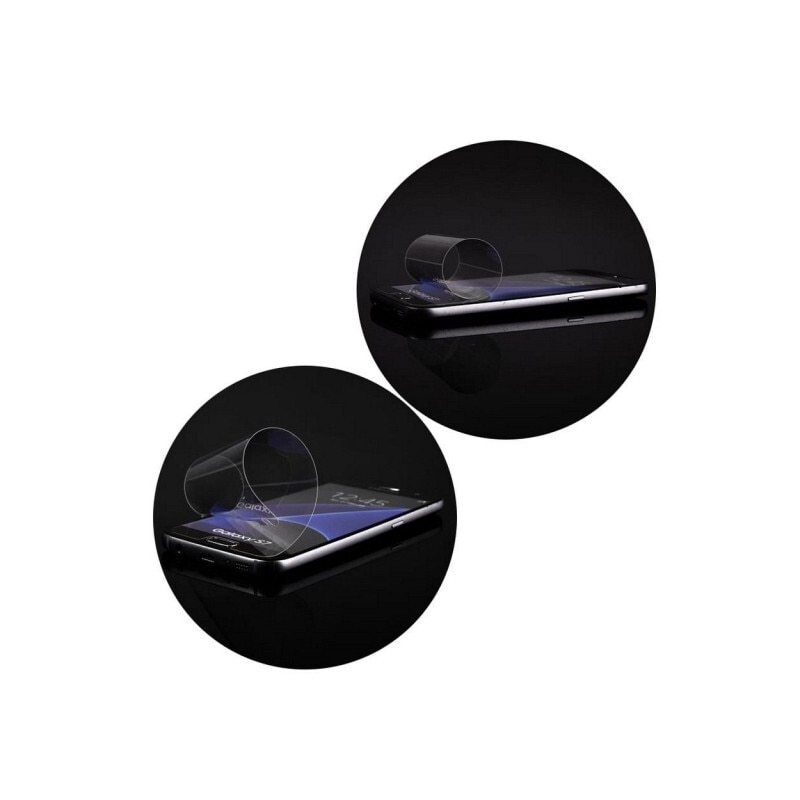 Folie Nano Glass Hybrida Bestsuit Compatibila Cu iPhone 16 Pro Max, Transparenta, Case Friendly