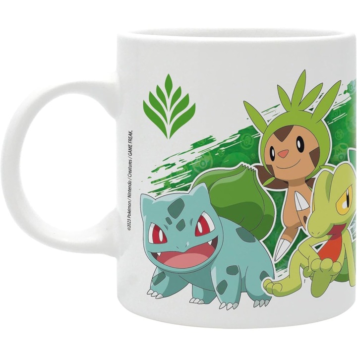 Чаша Pokemon, 320 мл, Grass Partners, Многоцветен