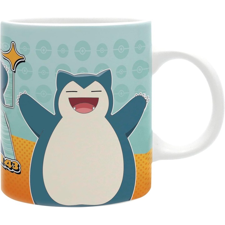 Cana Pokemon, 320 ml, Snorlax Comic Strip