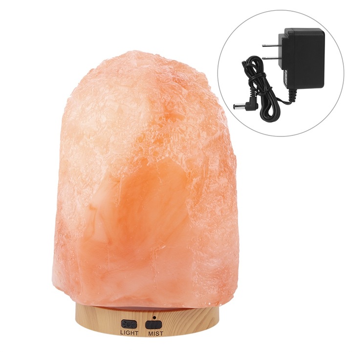 Multifunkcionális párásító 100ml, aromaterápiás, LED fény, 7 szín, ultra csendes kialakítás, készlet