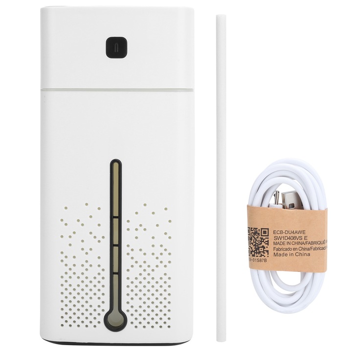 1000 ml-es párásító, automatikus időzítő funkció, csendes, 36 dB alatt, fehér