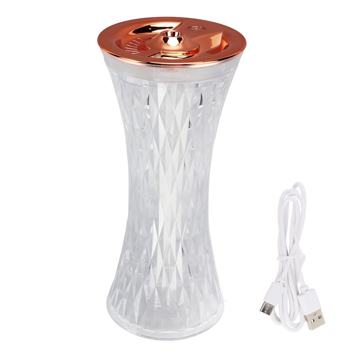 3 az 1-ben párásító éjszakai fénnyel, USB-vel, irodába, hálószobába, folyamatos és szakaszos permetezési módokkal, többszínű