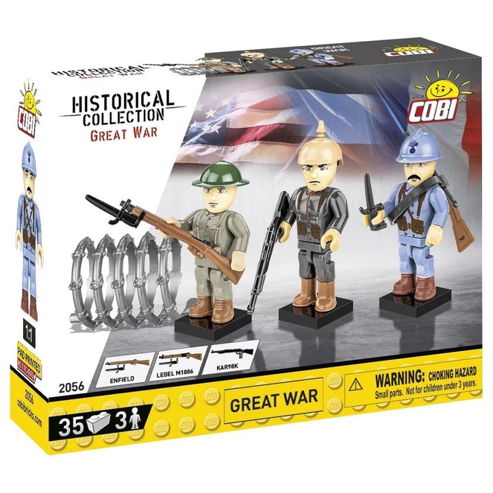 Конструктор Cobi Great War, 33 части