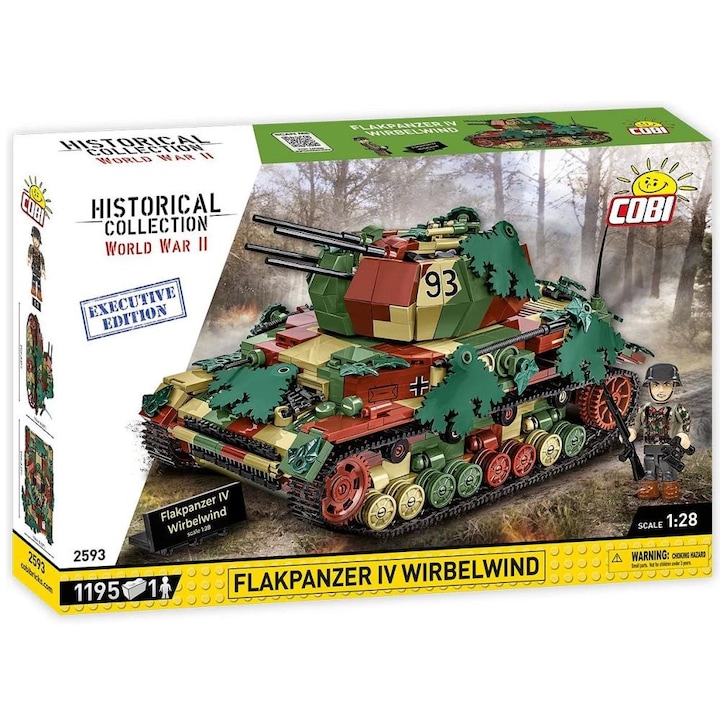 Set de Construit Flakpanzer IV Wirbelwind - Executive Edition, 1195 piese