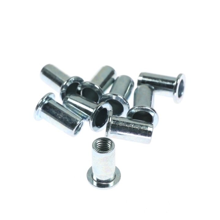 Piulita cu nit orb, pentru fixare tabla otel, Novus 045-0045, 5 x 11.5 mm, set 10 bucati