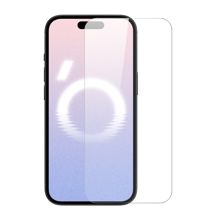 Edzett üvegfólia iPhone 16 Pro-hoz, Biztonságos üveg, Átlátszó