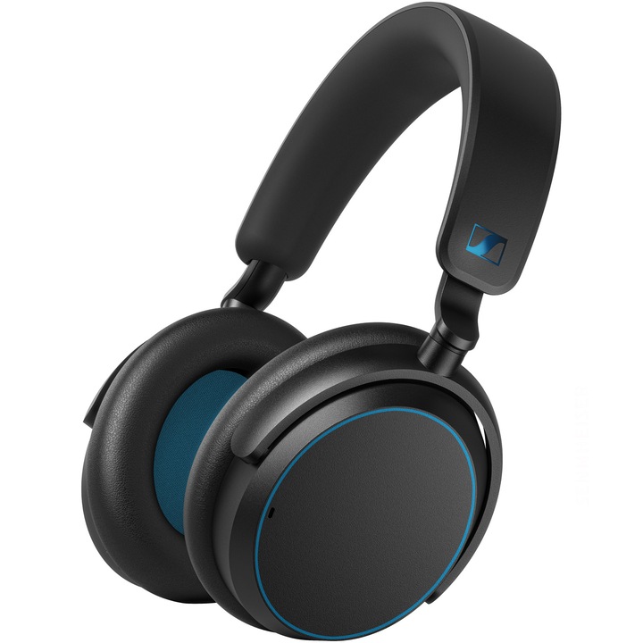 Слушалки On-Ear Sennheiser Accentum Wireless Blues, Bluetooth, Hybrid ANC, Автономия 50 часа, Син