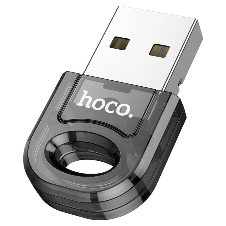 USB адаптер Hoco UA28, Bluetooth 5.1, Универсална съвместимост, Черен