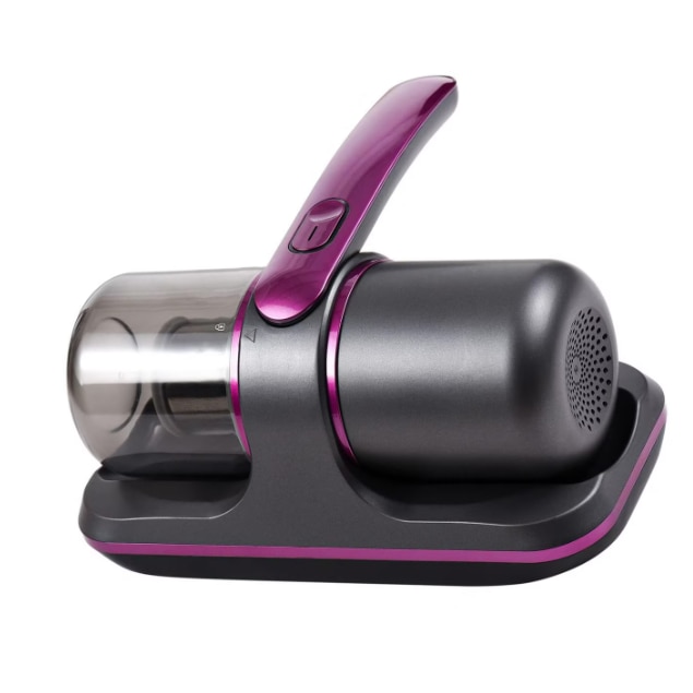 Aspirator Profesional Antiacarieni ATT® 2 in 1 Tehnologie UV, Putere de Aspirare mare de 8000pa, Filtru HEPA, Fara Sac si Fara Fir, 100W, Lumina UV pentru Curatare Avansata