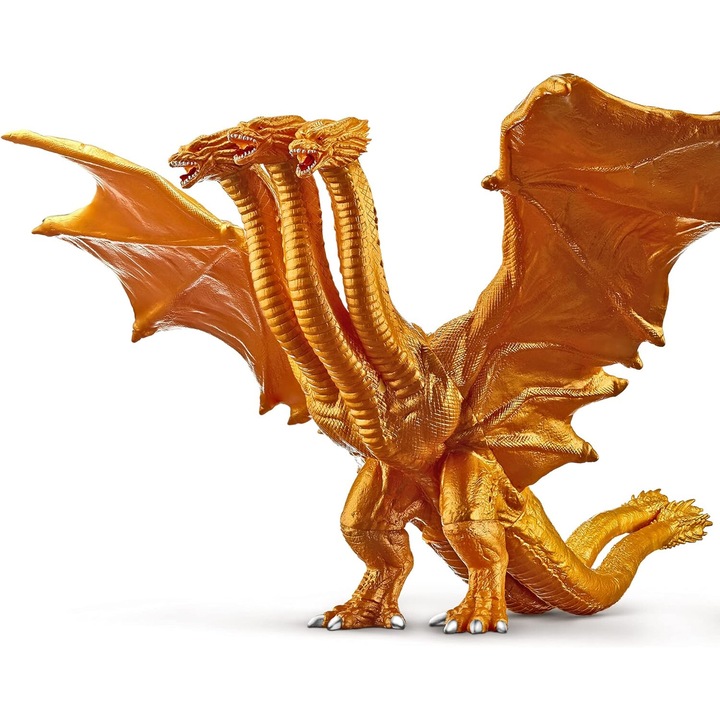 Фигурка King Ghidorah, от поредицата Godzilla: King Of The Monsters, сложни детайли, 5 точки на артикулация, многоцветна, 6 години и нагоре