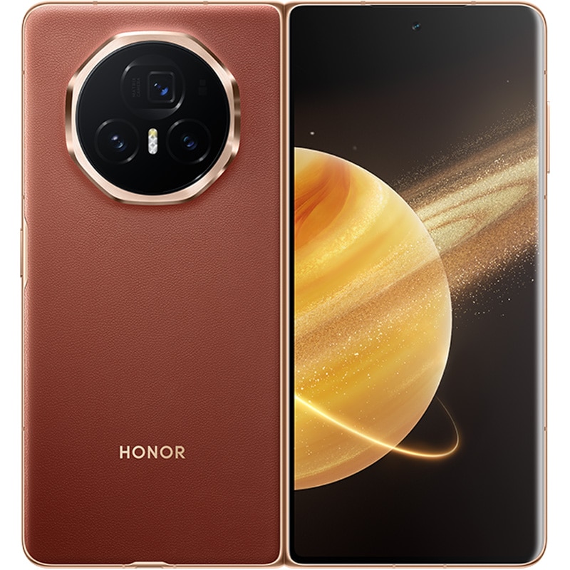 Telefon mobil Honor Magic V3, 12GB RAM, 512GB, 5G, Reddish Brown