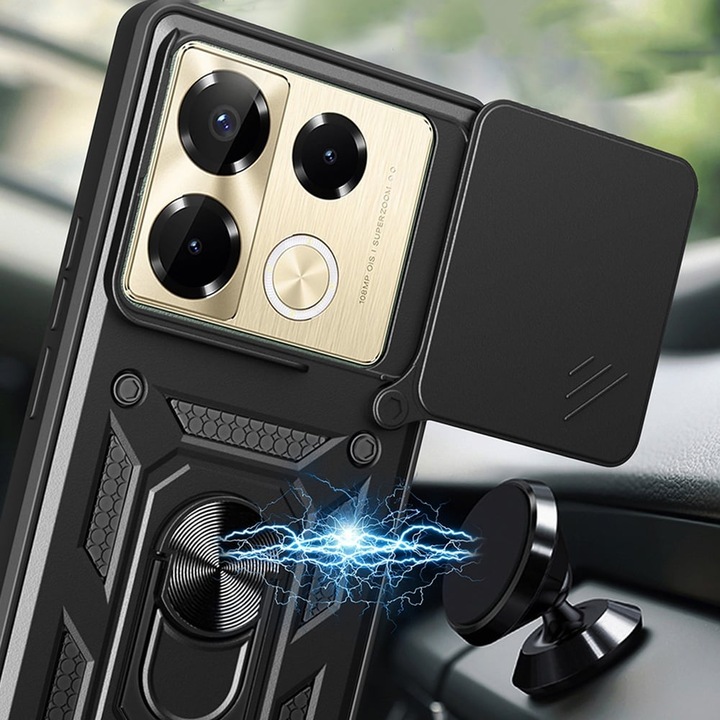 Калъф за Infinix Note 40 Pro+ - Techsuit CamShield Series - Rose Gold