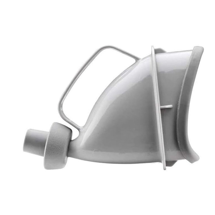 Pisoar portabil unisex Rqiurpn, design practic, PP ecologic, gri