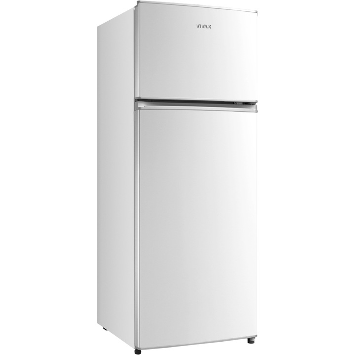 Kétajtós hűtőszekrény Vivax DD-207E W, 204 l, Mechanikus vezérlés, Fehér, E osztály