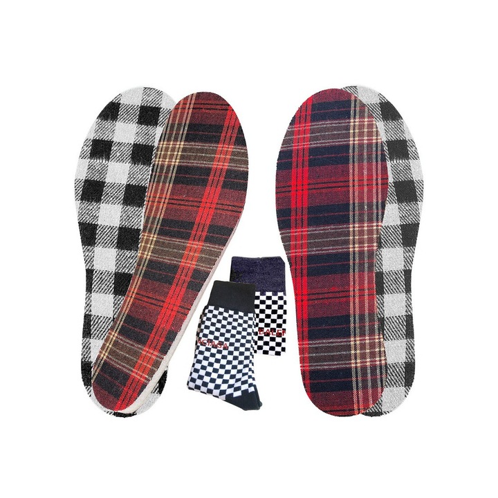 Set Sosete si Branturi, spuma cu memorie, Multicolor, 35-41 EU