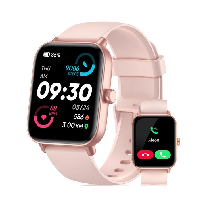 Bratara fitness, model M4, waterproof, monitorizare ritm cardiac, 255x20x2.2mm, negru