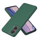 Husa Silicon TPU G-Tech Liquid, Compatibil cu Motorola Edge 50 Fusion, din silicon, Verde Inchis