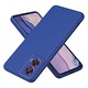 Husa Silicon TPU G-Tech Liquid, Compatibil cu Motorola Edge 50 Fusion, din silicon, Albastru Inchis