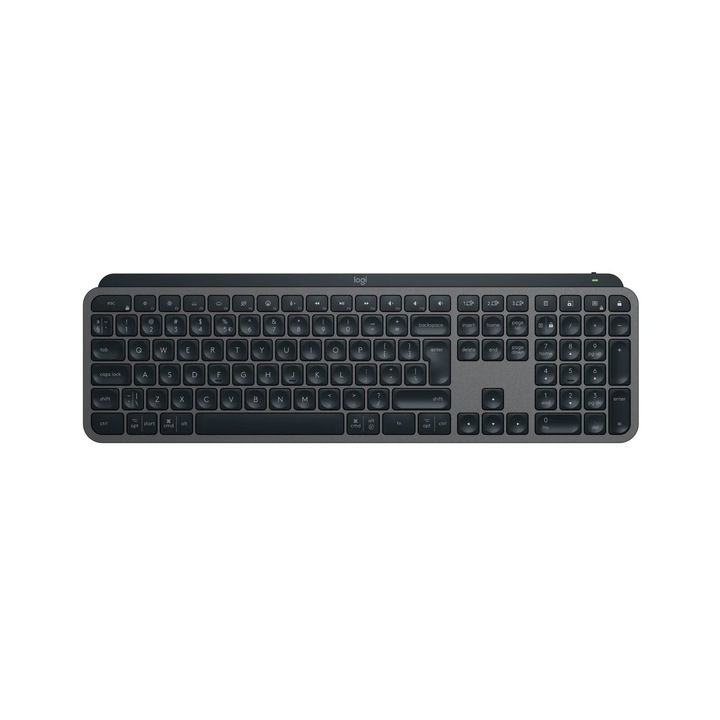 Logitech MX Keys S Bluetooth Keyboard Graphite HU, 248935, Billentyűzet