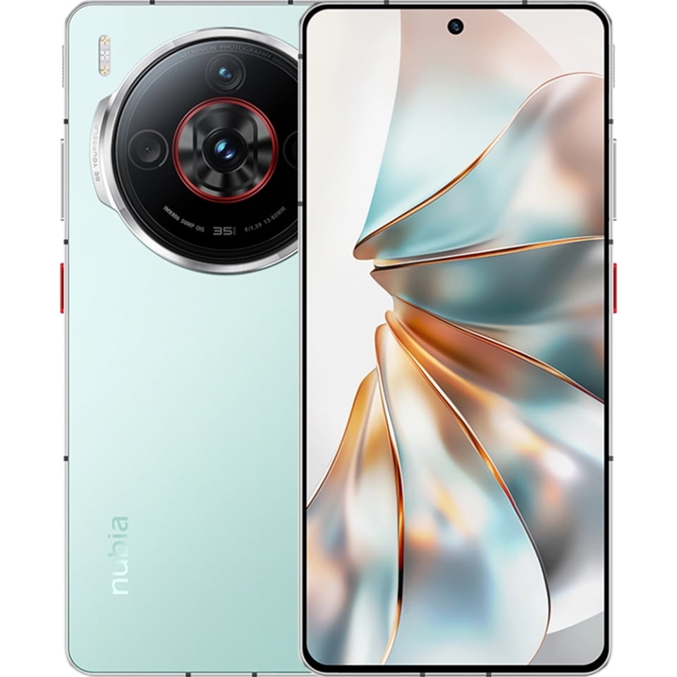 Telefon mobil Nubia Z60S Pro Dual (Sim+Sim), 12GB RAM, 256GB, 5G, Albastru Cyan