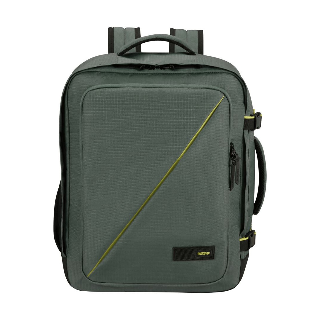Rucsac casual pentru laptop, American Tourister, Take2Cabin M, Textil, 15.6", Dark Forest, 248255