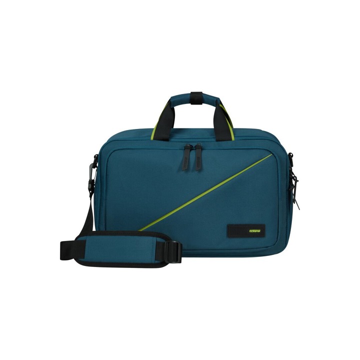 Geanta laptop American Tourister Take2Cabin 15,6", 400x250x200mm, albastru